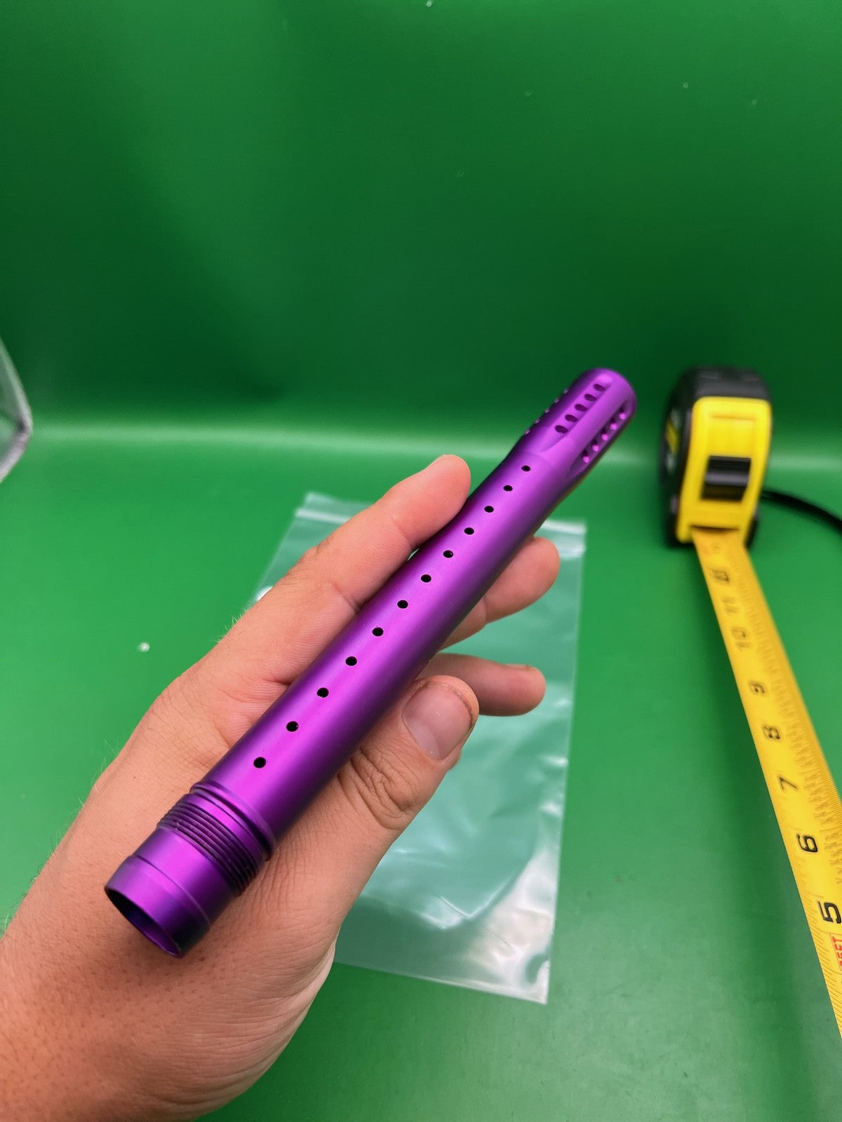 Dye UL Ultralite 14" Barrel Tip Purple Anodized Ported Aluminum