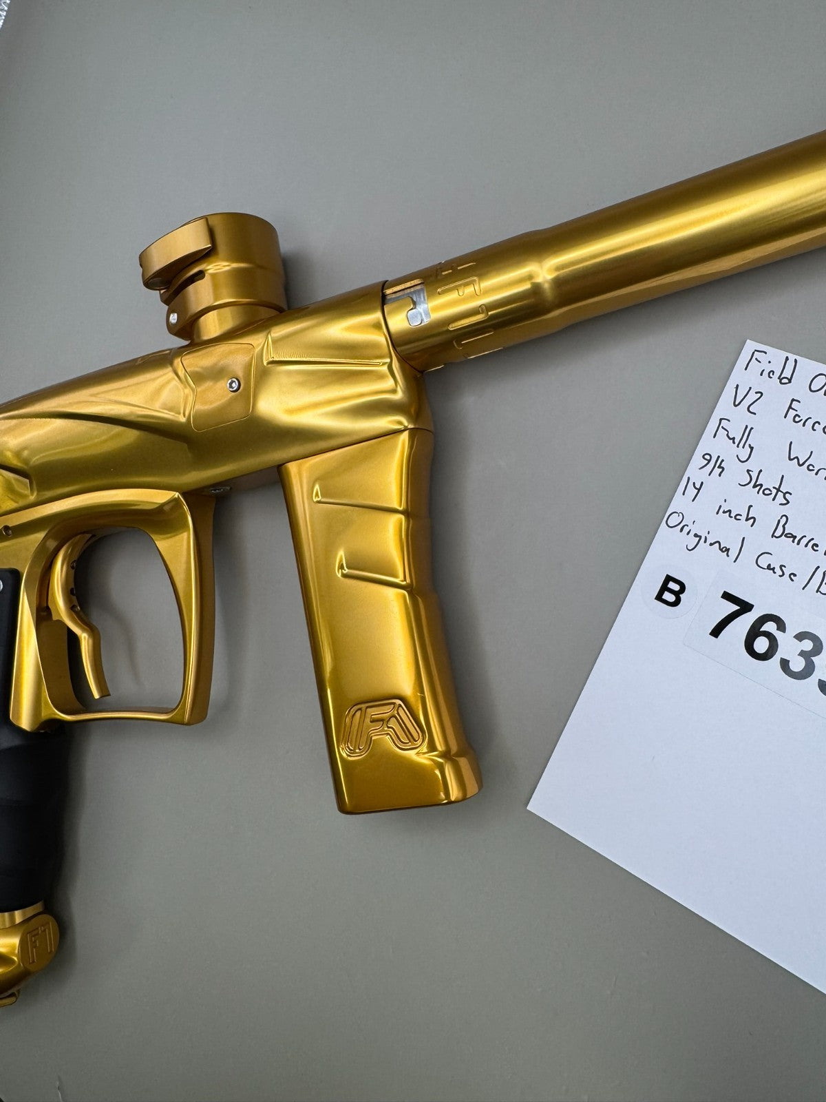 Field One V2 Force - Gold - Paintball Marker Fully Working