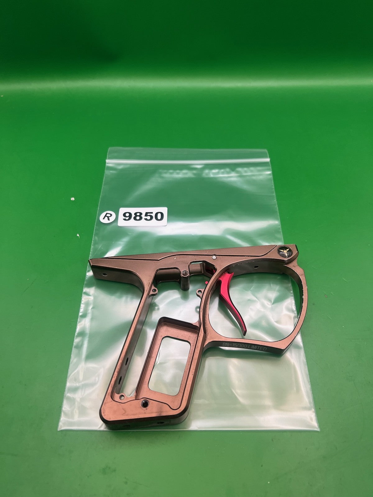 Dangerous Power Fusion F7 Trigger Paintball Frame Silver