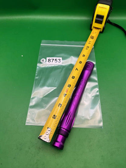 Dye UL-S Barrel Back Purple .684 Bore Autococker AC Thread ~8in