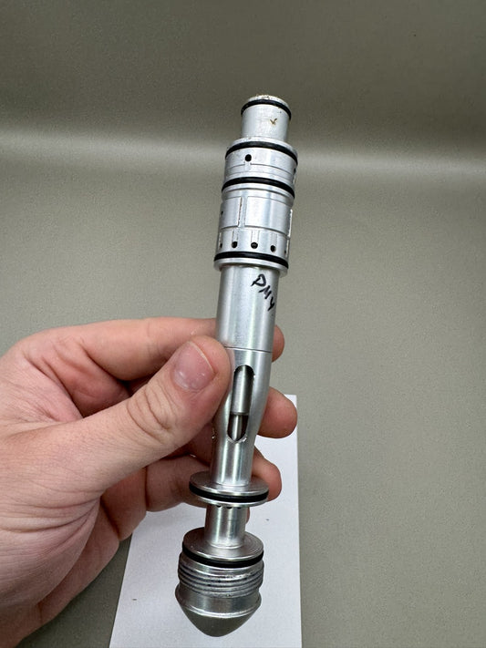 Dye DM4 Bolt/Engine Silver Aluminum Paintball Marker Part