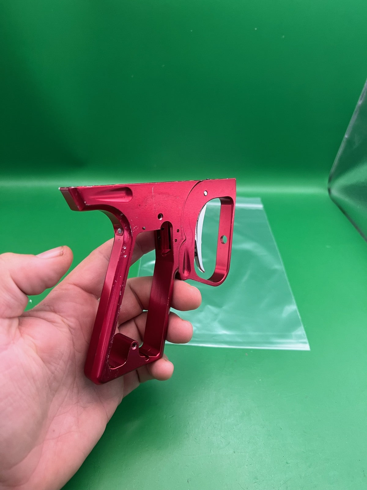Smart Parts Shocker SFT Trigger Frame Red Anodized Aluminum