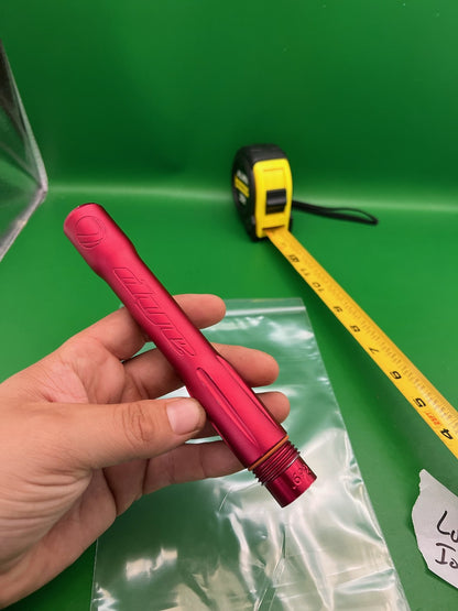 Dye/Proto UL Paintball Barrel Back Red .692 8in Luxe Ion Thread