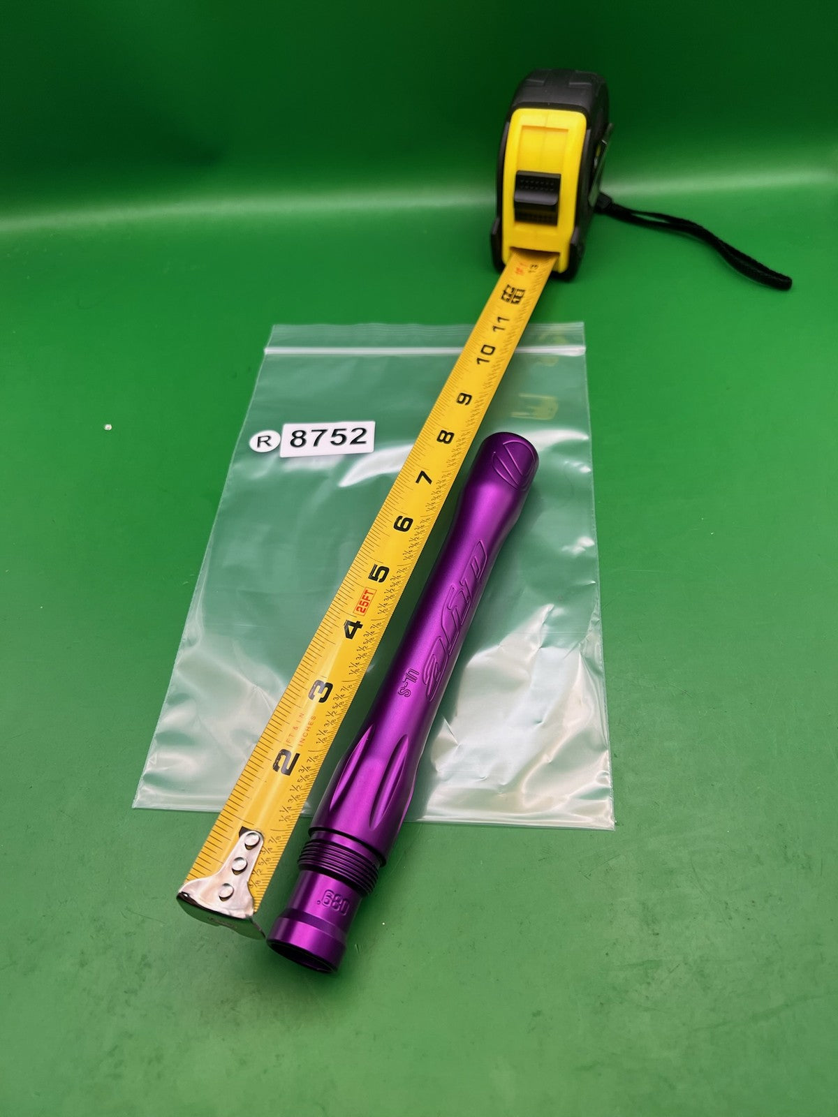 Dye UL-S Barrel Back Purple .680 Bore Autococker AC Thread ~8"