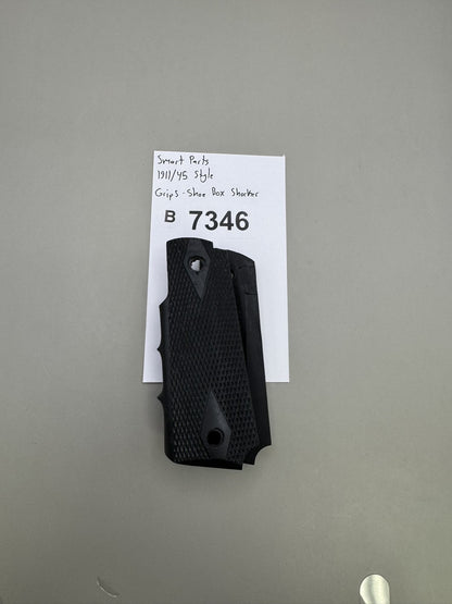 Smart Parts Shoebox Shocker 1911/45 Style Grip Panels Black