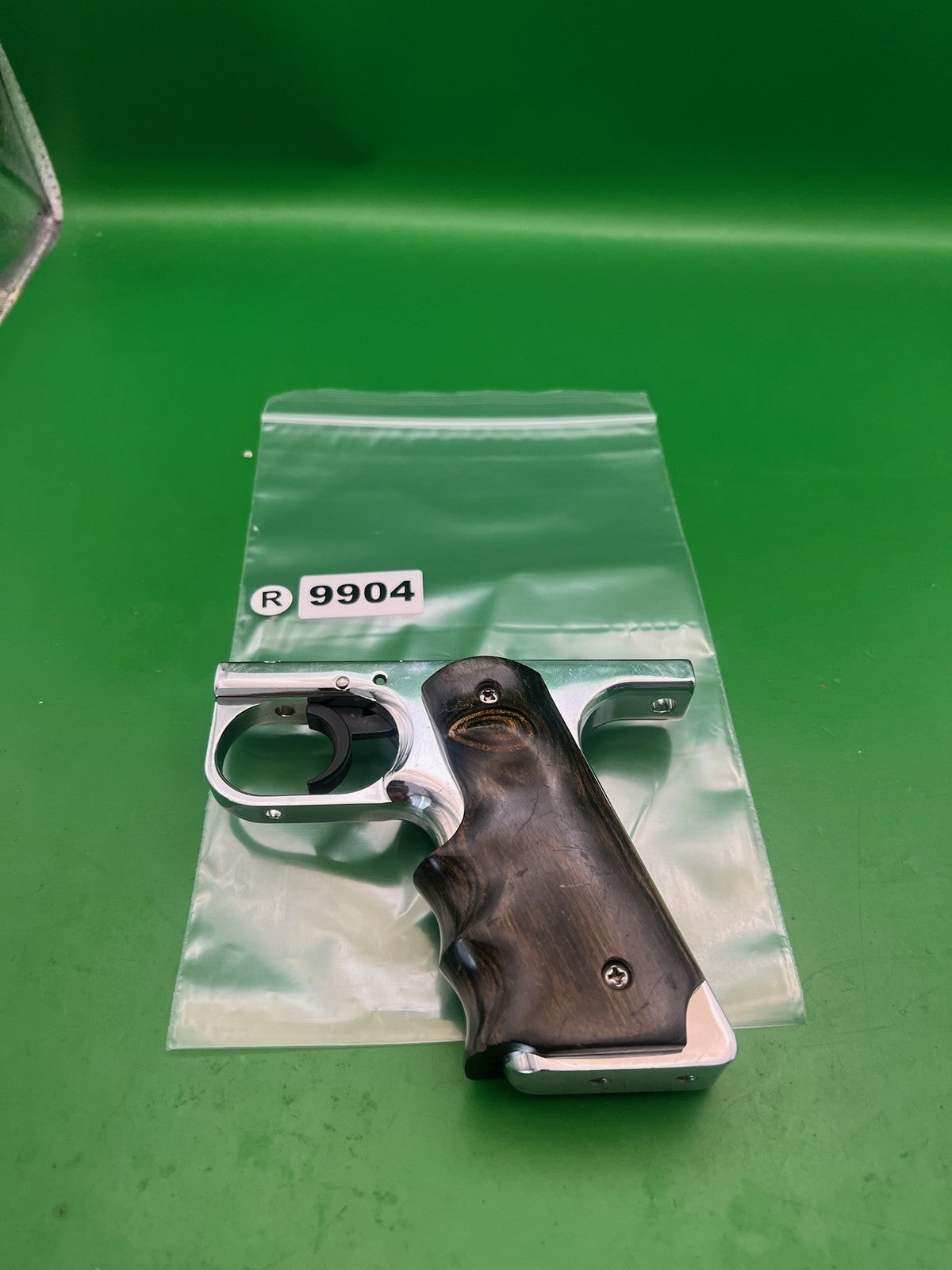 Benchmark AGD Automag Single Paintball Marker Wood Grips