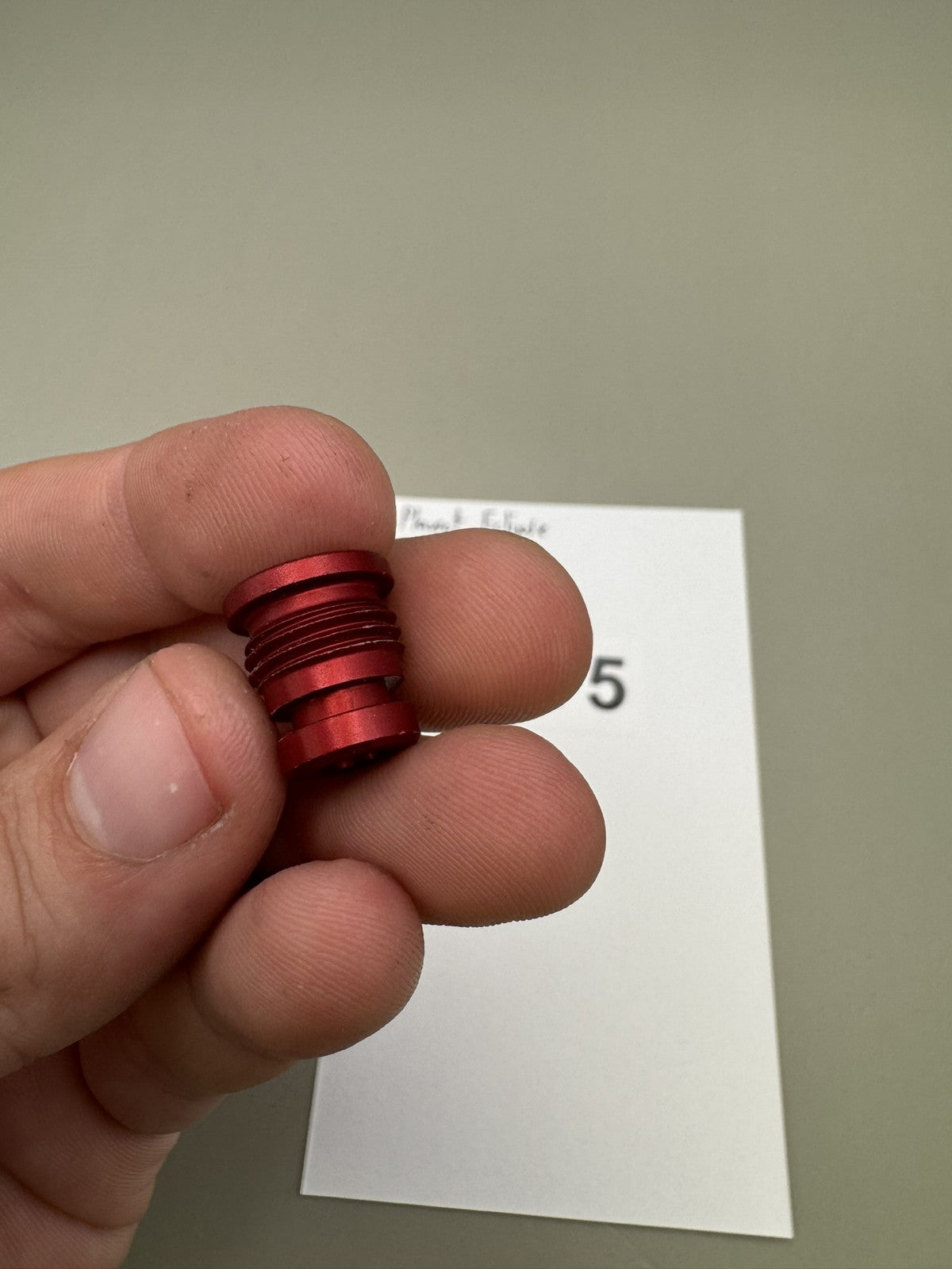 Planet Eclipse Ego 5 6 Ram Cap Red