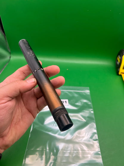 Stock A5 Barrel - used paintball barrel - black fade / bronze