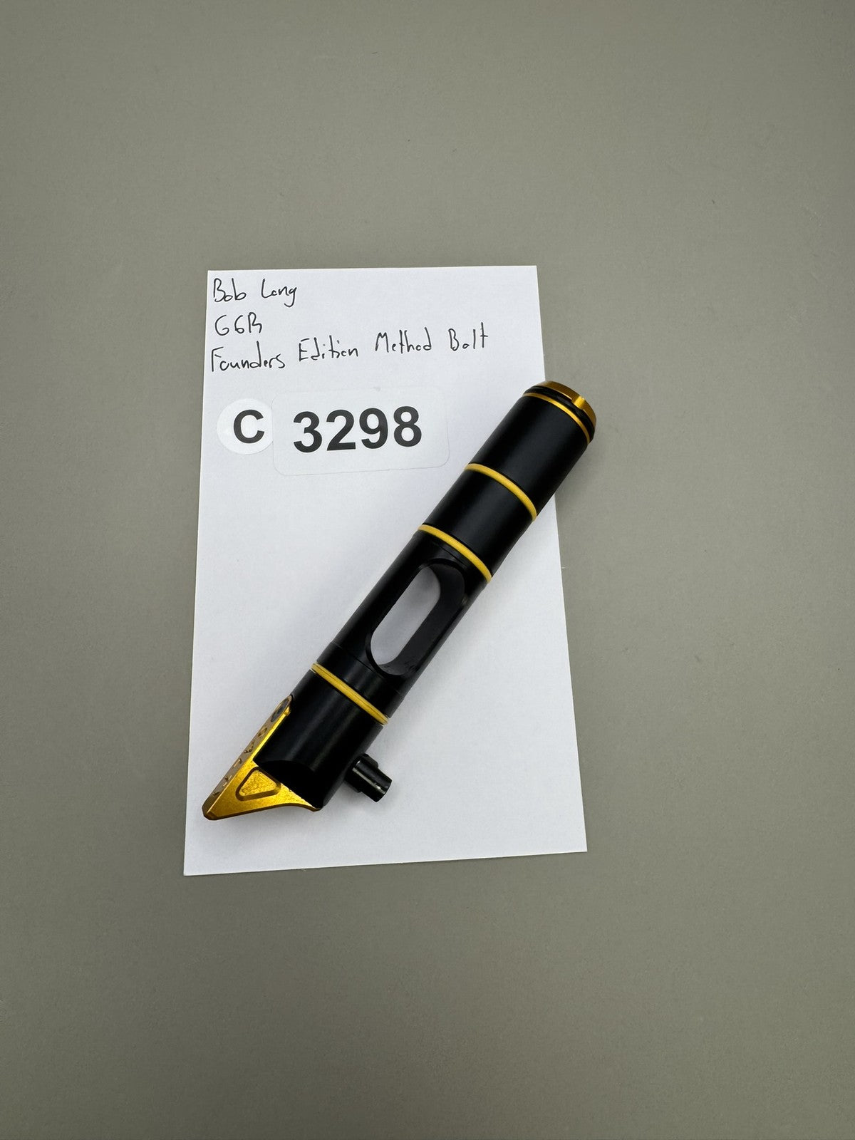 Bob Long G6R Founders Edition Method Bolt