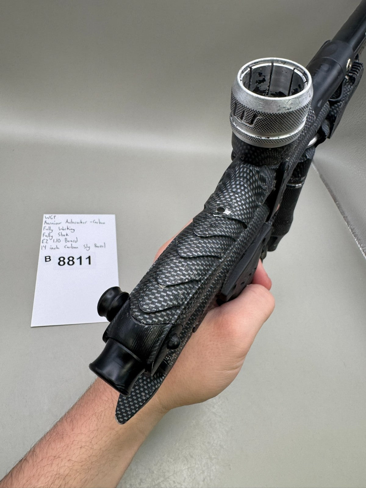 WGP Karnivor Autococker - Carbon - Paintball Marker Fully Working