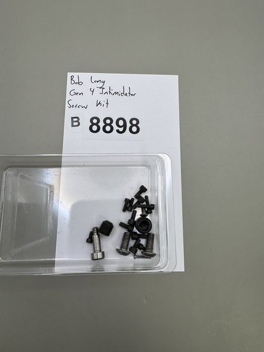 Bob Long Gen 4 Intimidator Screw Kit