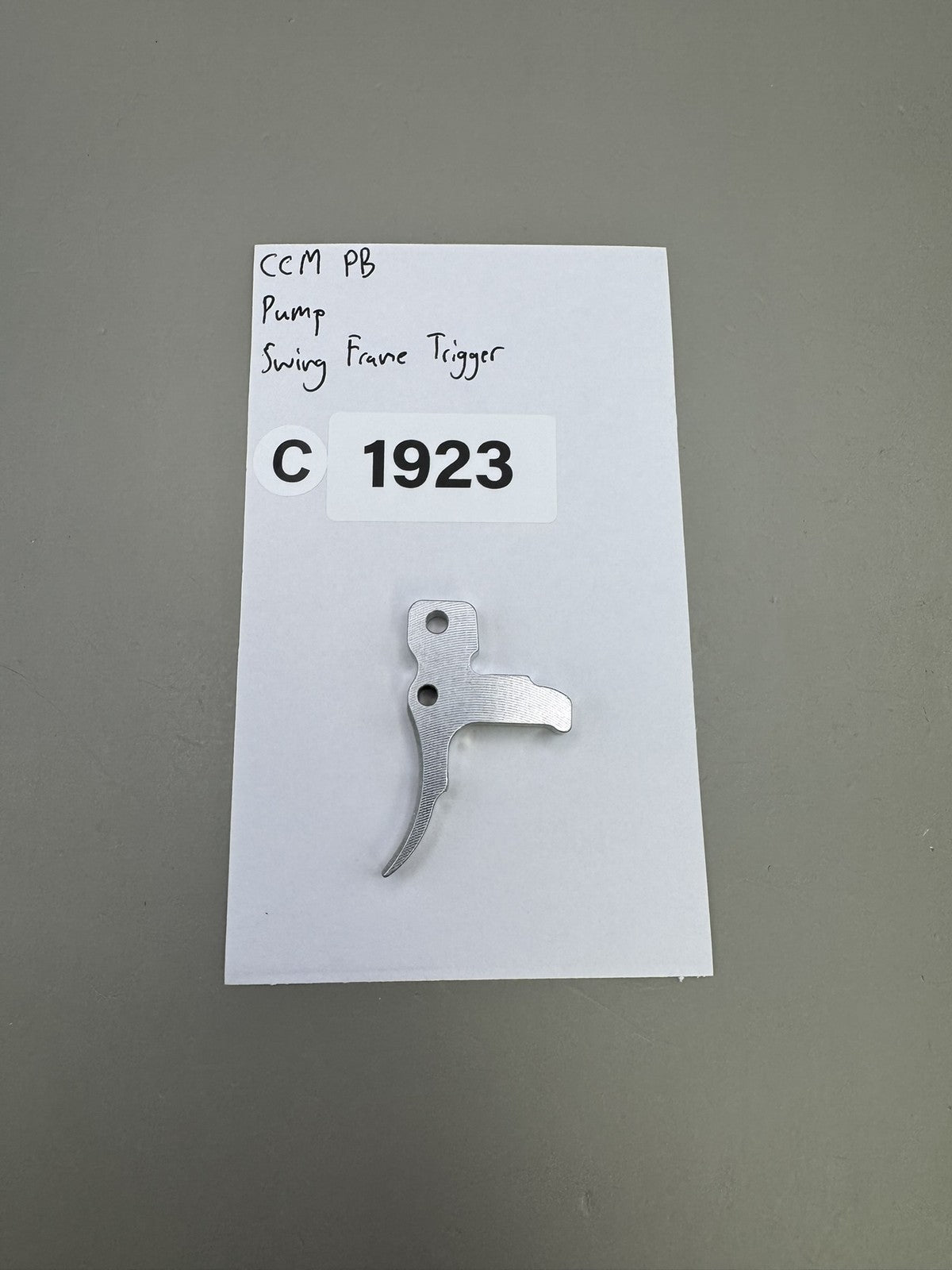 CCM PB Pump Swing Frame Trigger