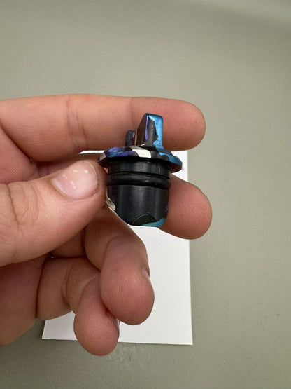 AGD Automag Power Feed Plug - Purple/Silver/Blue Splash