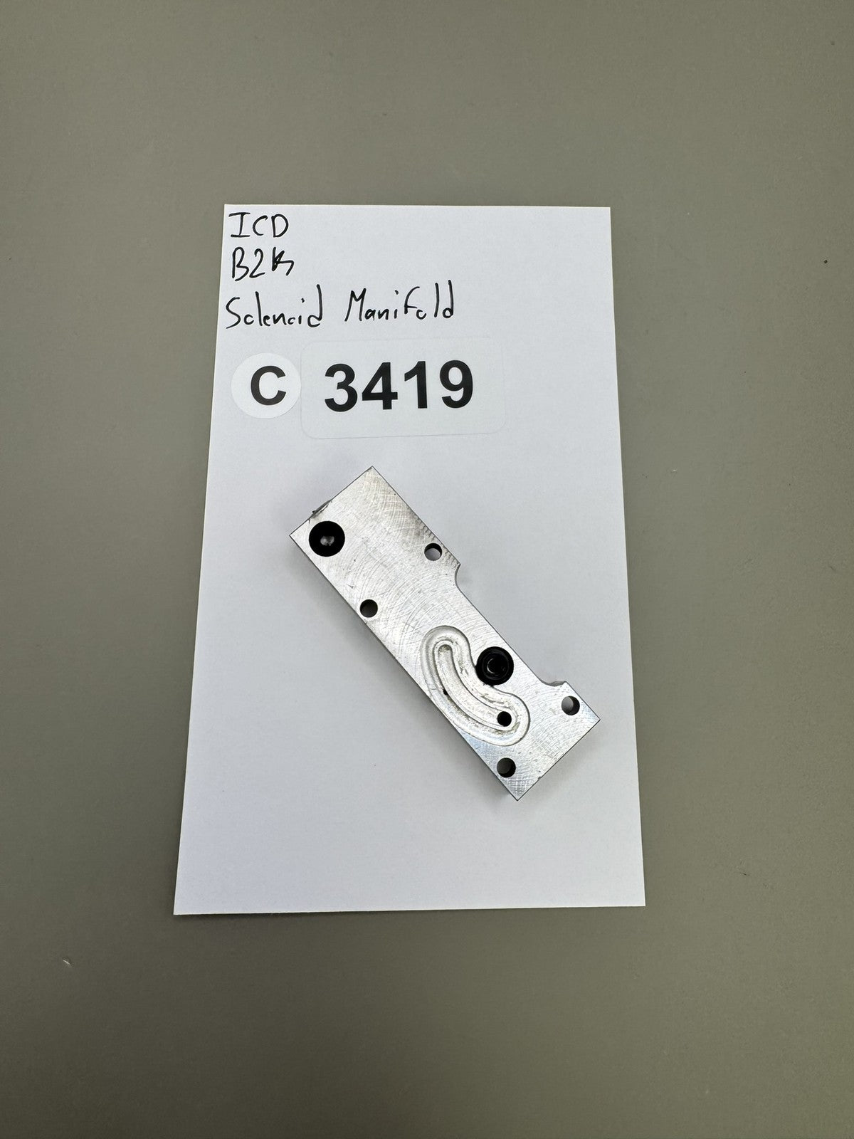 ICD B2k Solenoid Manifold