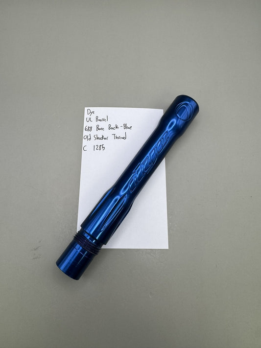 Dye UL Barrel 688 Bore Back - Blue Old Shocker Thread