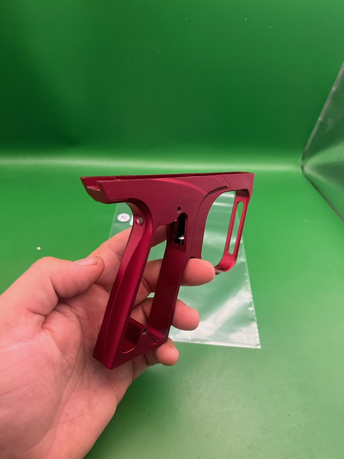 Smart Parts Shocker NXT Trigger Frame Red Anodized Aluminum Electronic