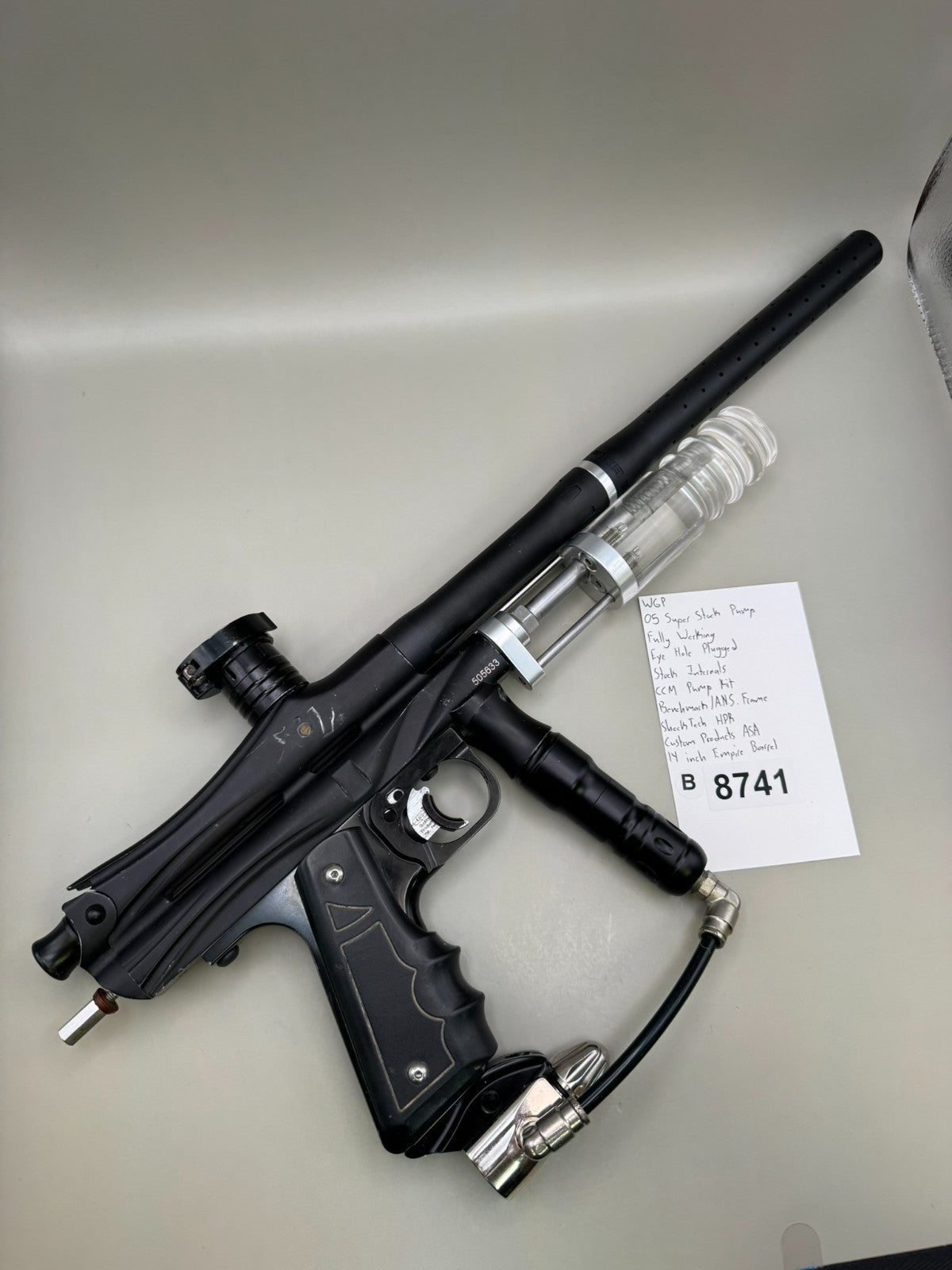 WGP 05 Super Stock Pump - Paintball Marker Fully Working