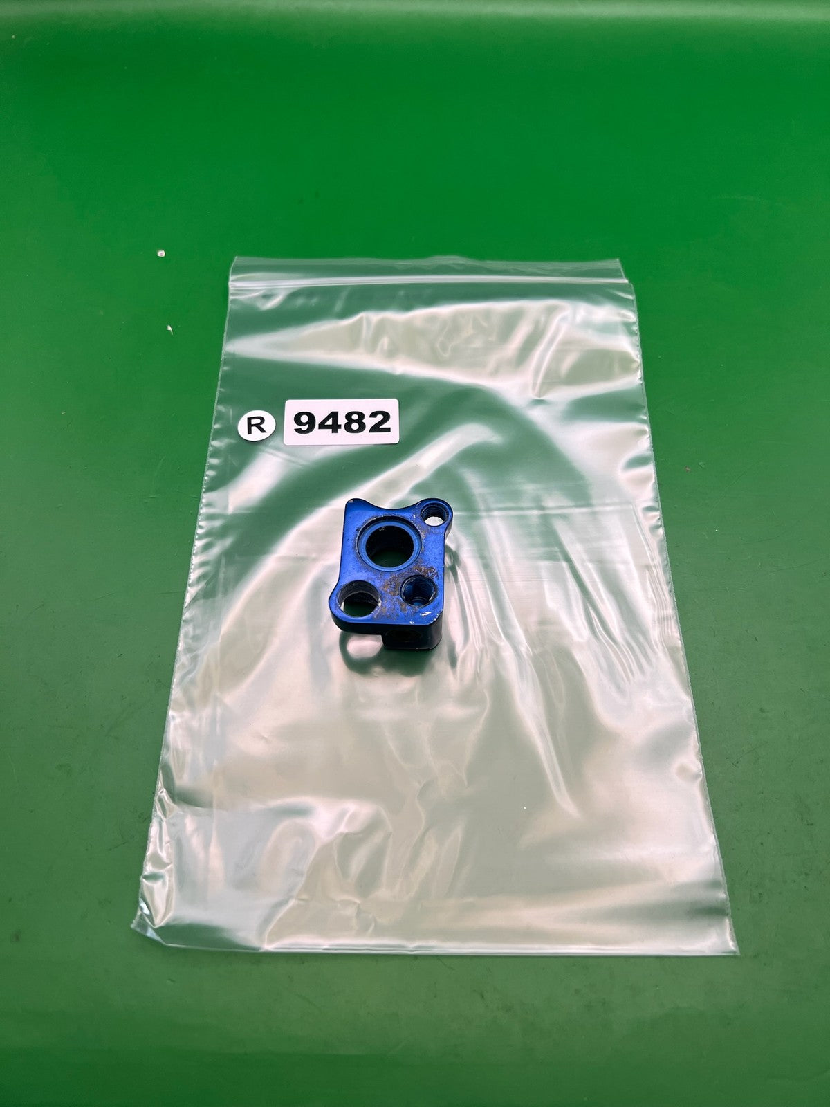 WGP Autococker 2K Front Block Blue Anodized Aluminum Marker Part