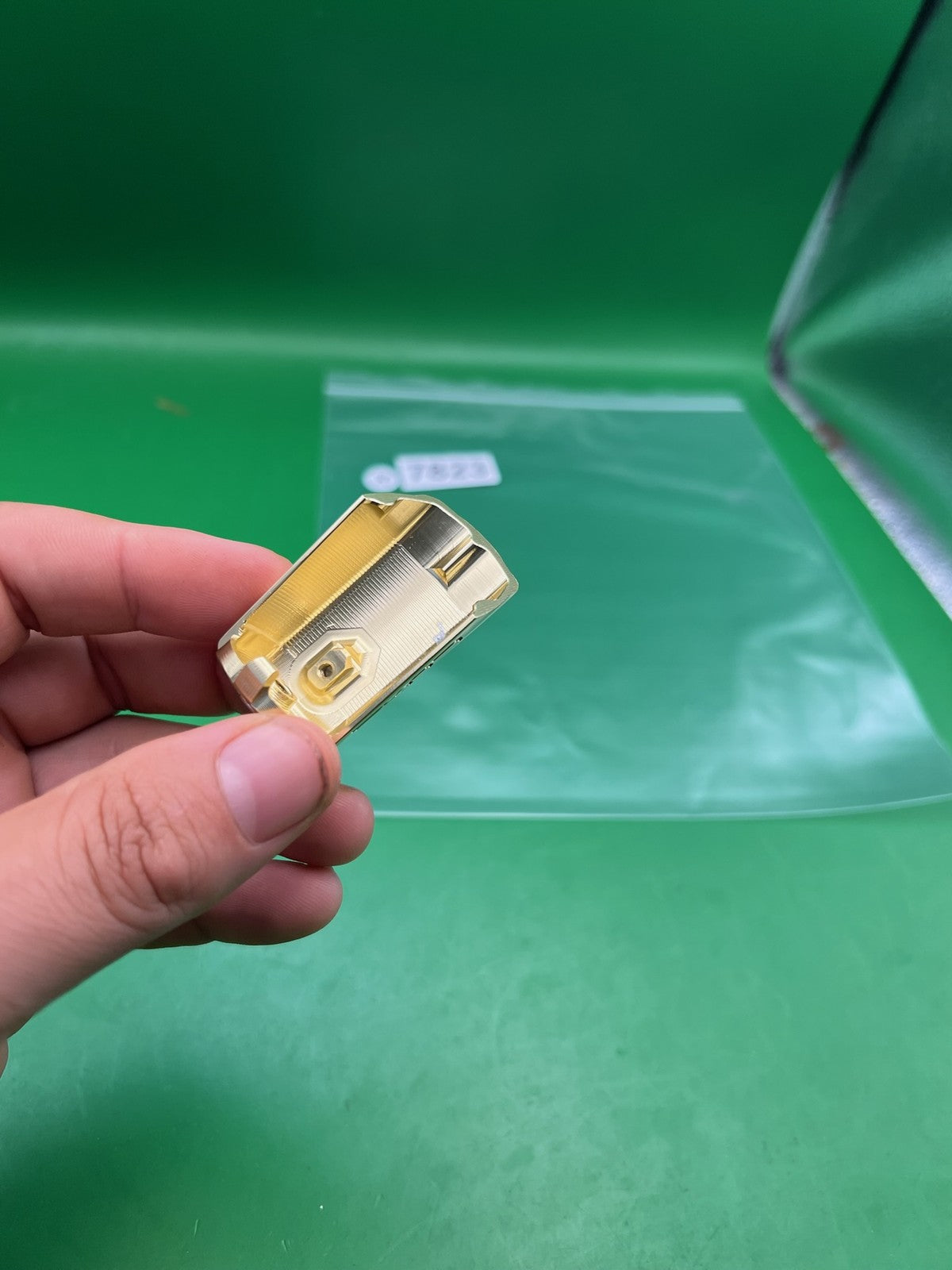 Rare DLX Luxe Gold Back Bolt Cap