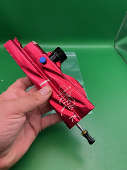 WGP Pro Stock Autococker Body Drilled Feedneck Mod Red Aluminum