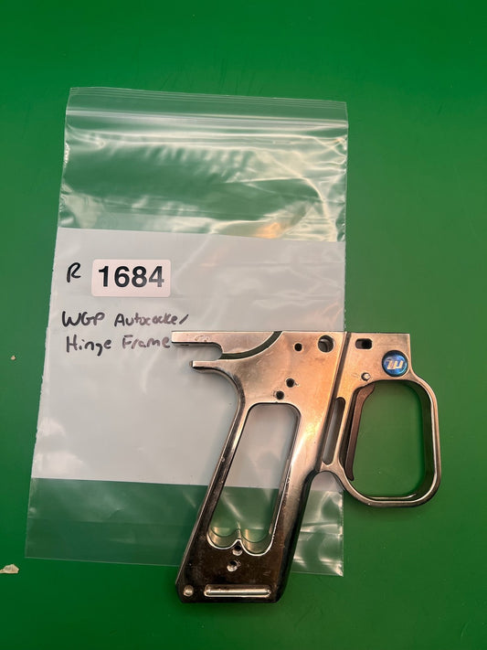WGP Autococker Swing Trigger Frame Silver Aluminum Hinge Style