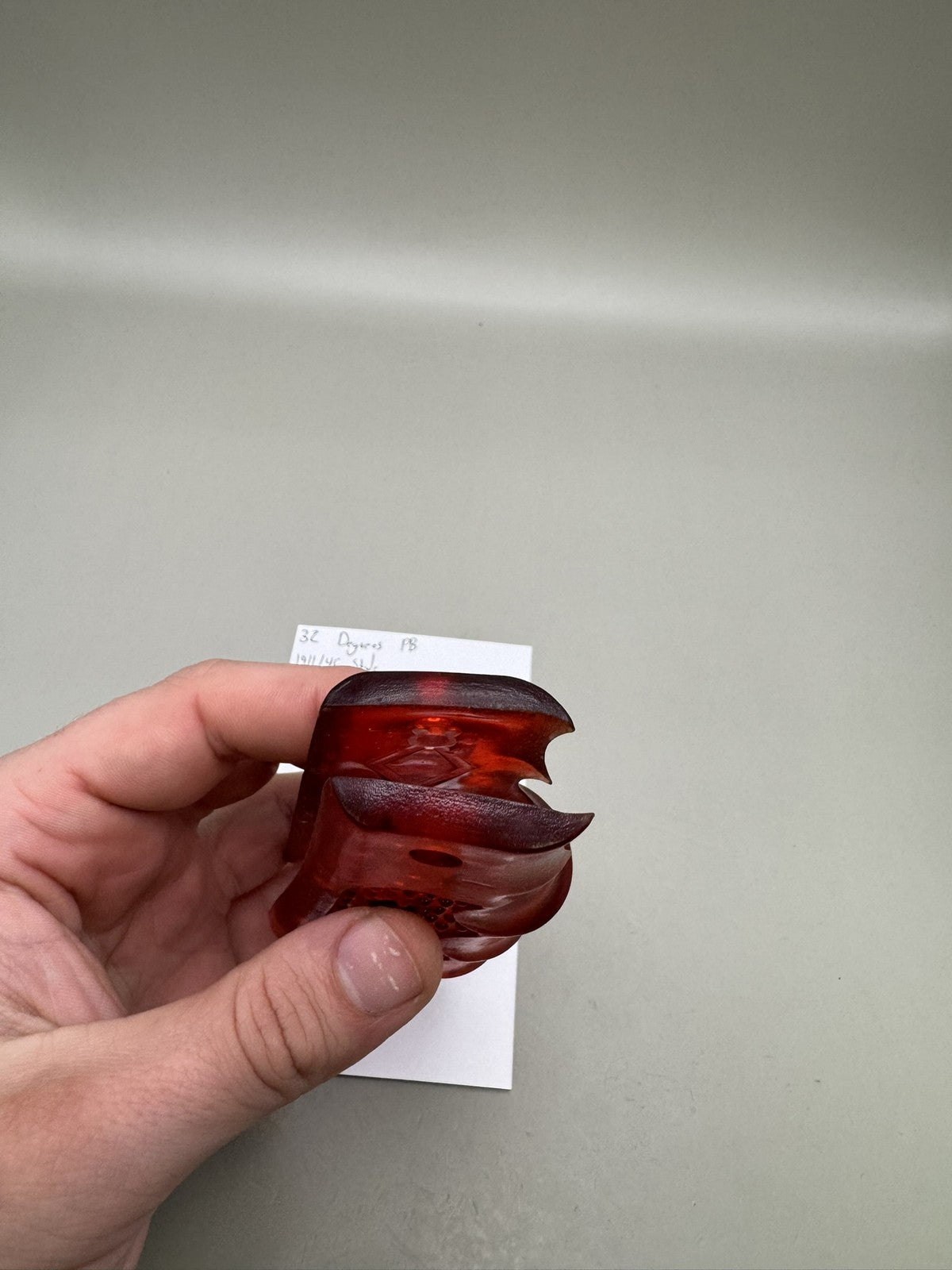 32 Degrees PB 1911/45 Style Sticky Grips - Red
