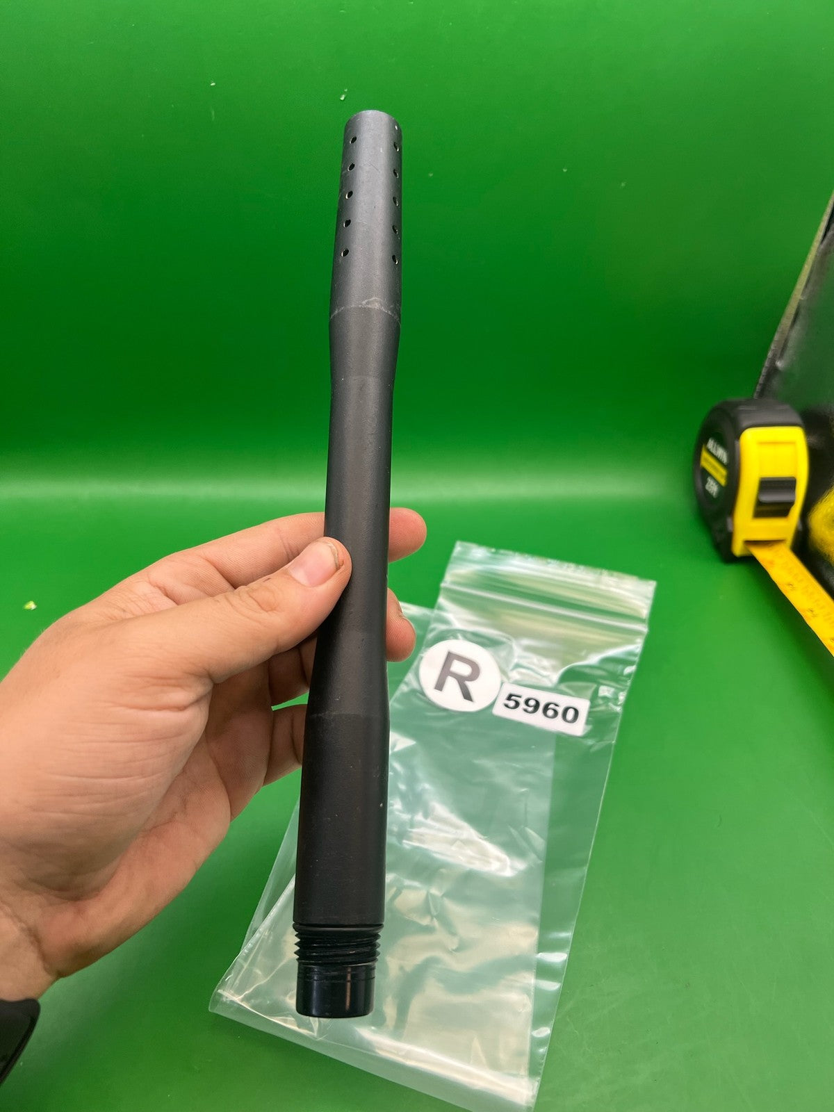Stock ION Barrel - used paintball barrel - black