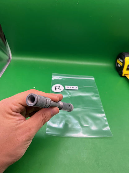 Autococker Bolt - used paintball bolt - silver / raw aluminum