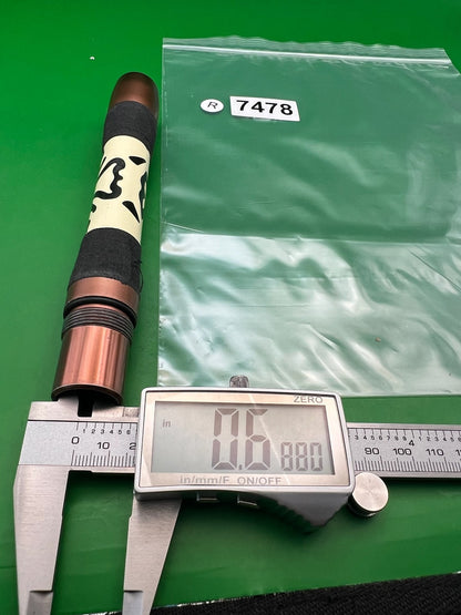 Proto  AC Autococker Thread .688 Bore Copper Ano