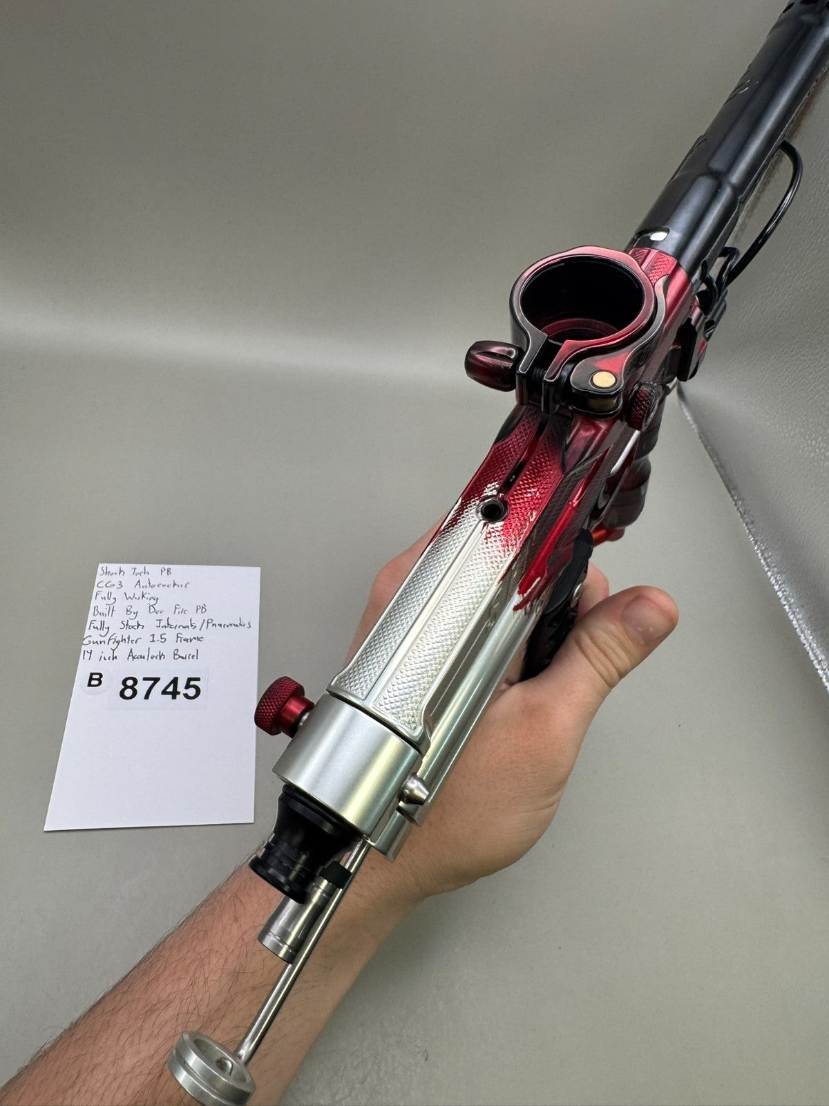 Shock Tech PB CG3 Autococker - Paintball Marker Fully Working