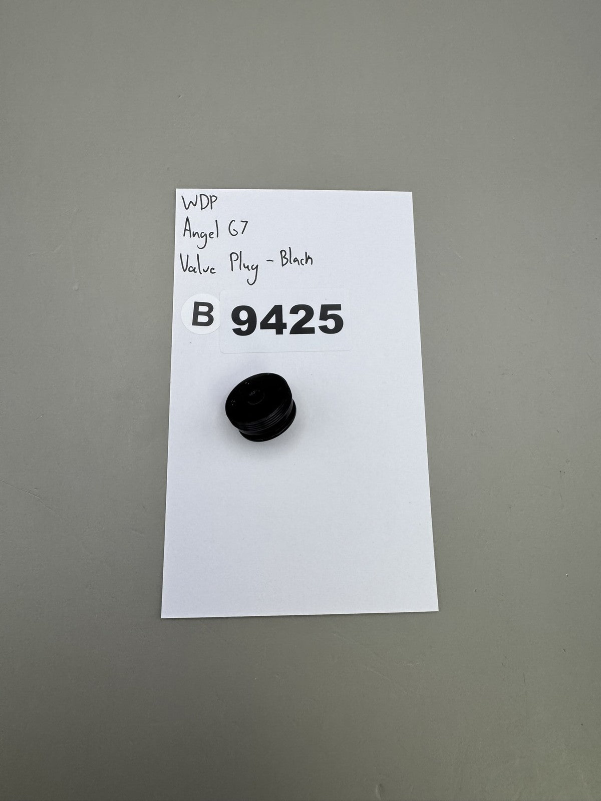 WDP Angel G7 Valve Plug - Black