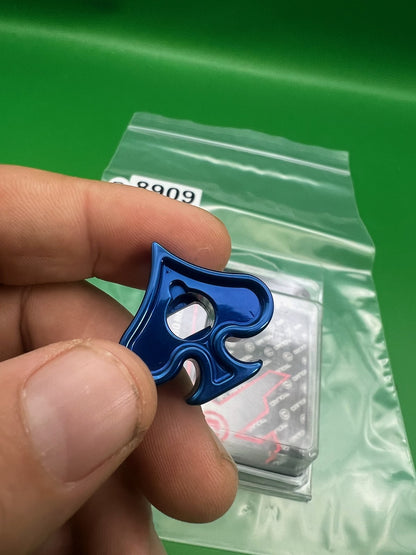 Critical Paintball Contract Killer HALO Rip Drive Knob Blue Aluminum