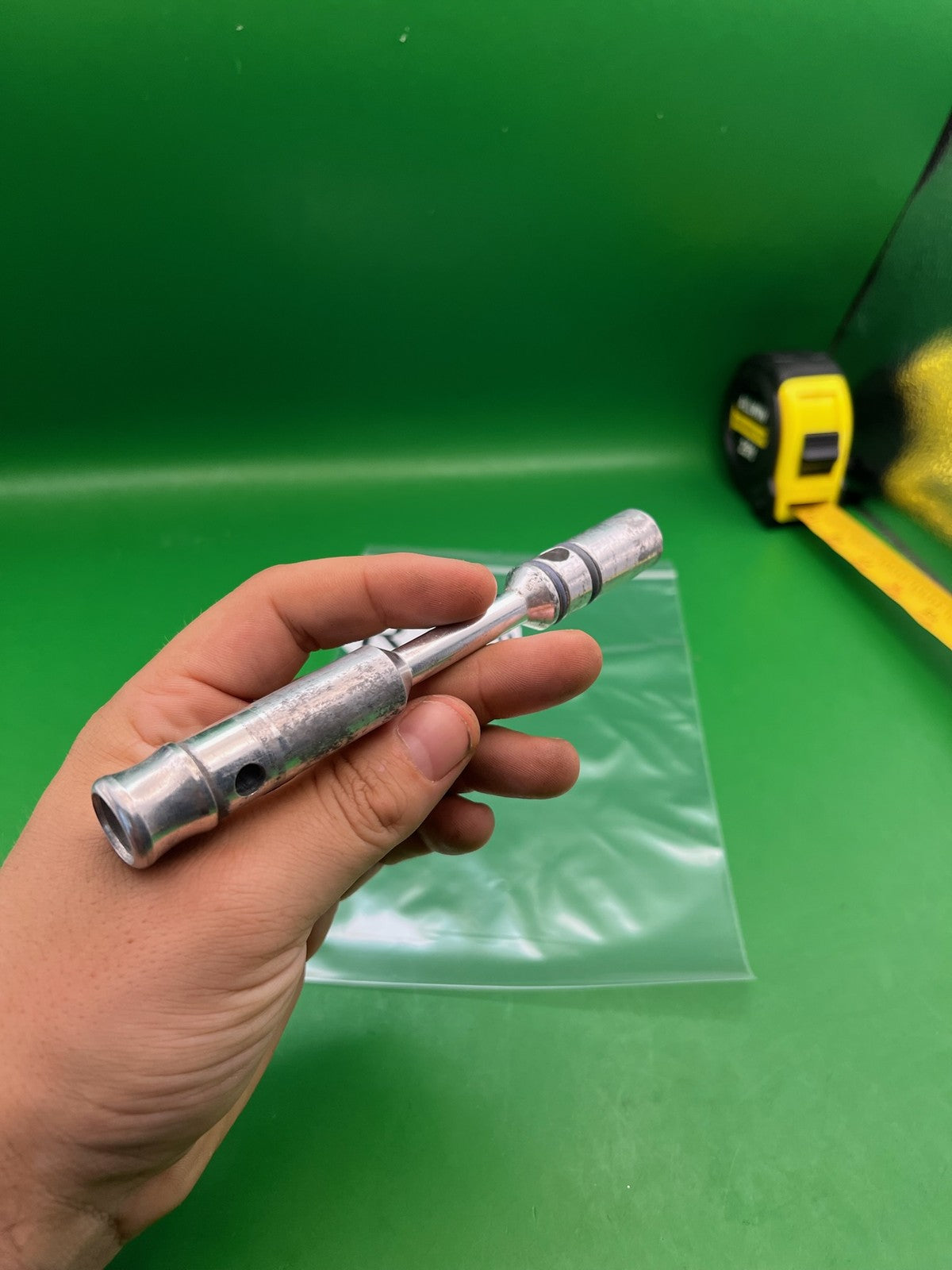 Autococker Bolt - used paintball bolt - silver