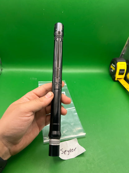 Lapco Spyder Barrel 12" .688 Black - used paintball barrel - black