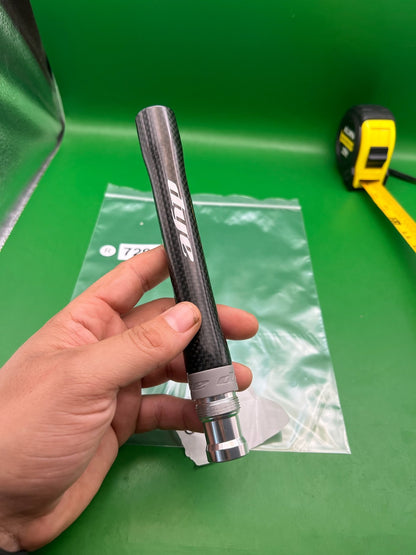 Dye CF-S Carbon Fiber Barrel Back .685 Bore Autococker AC Thread Black 8"