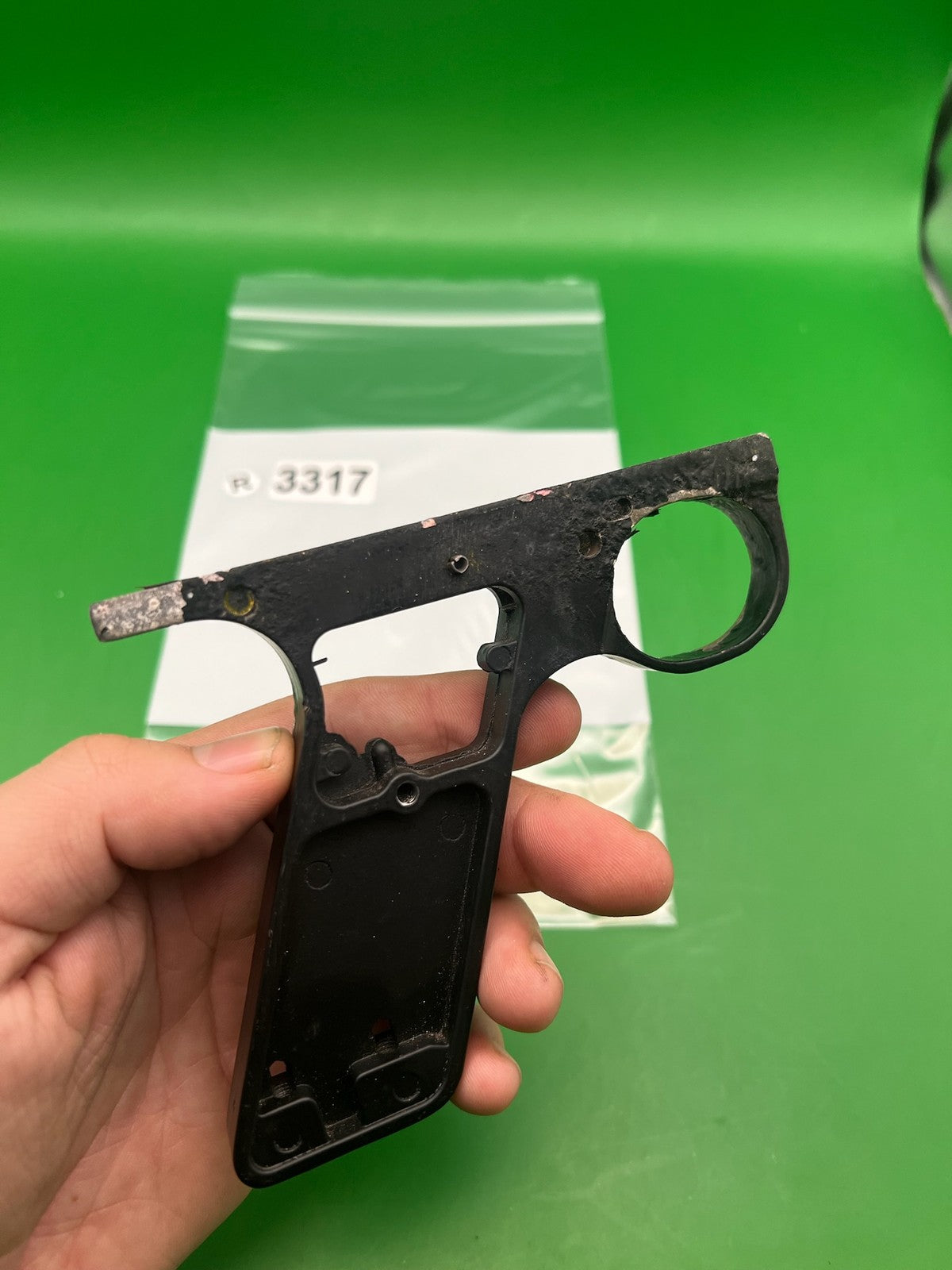 WGP AGD Pot Metal Trigger Frame Unfinished Black Autococker MRP