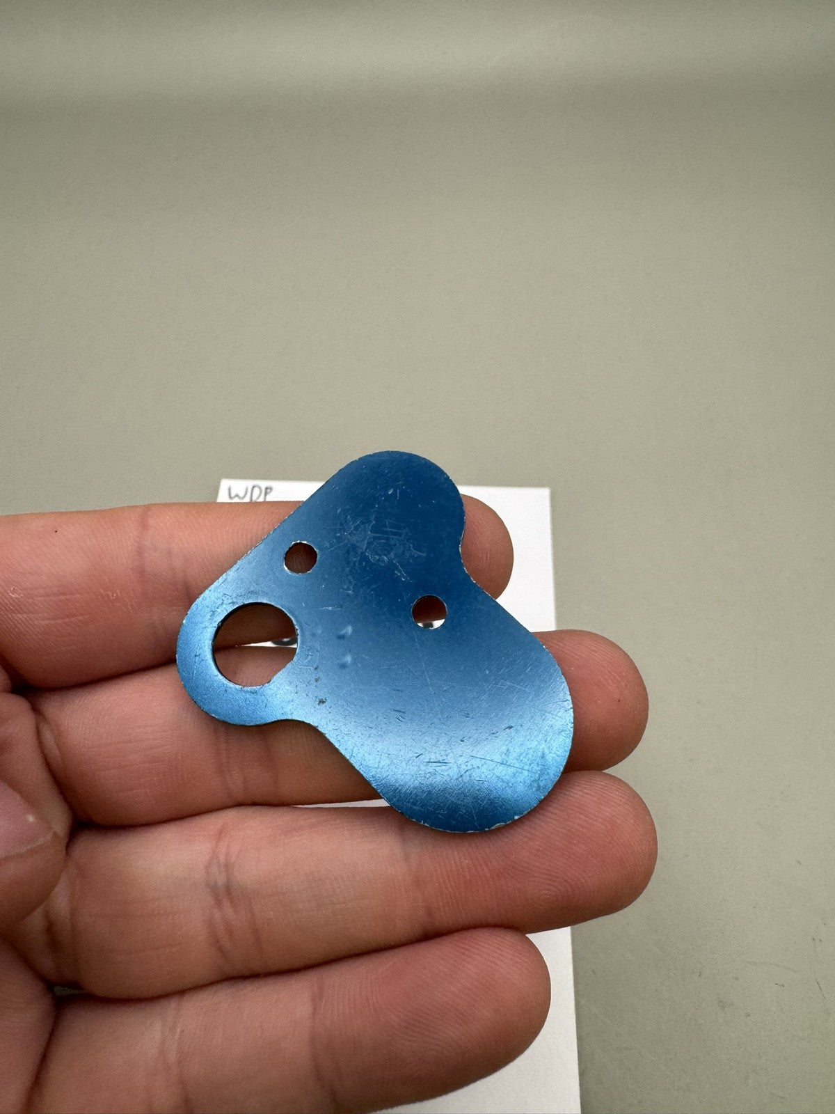 WDP Angel A4 Back Plate - Blue