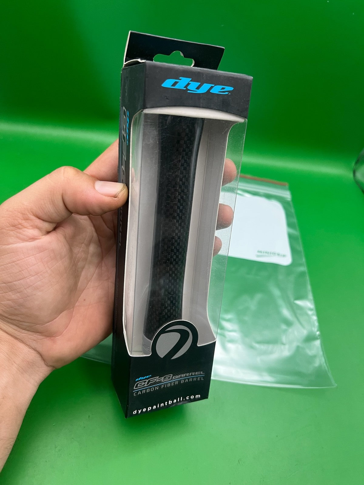 Dye CF-S Carbon Fiber Barrel Back .680 Bore Autococker AC Thread Black