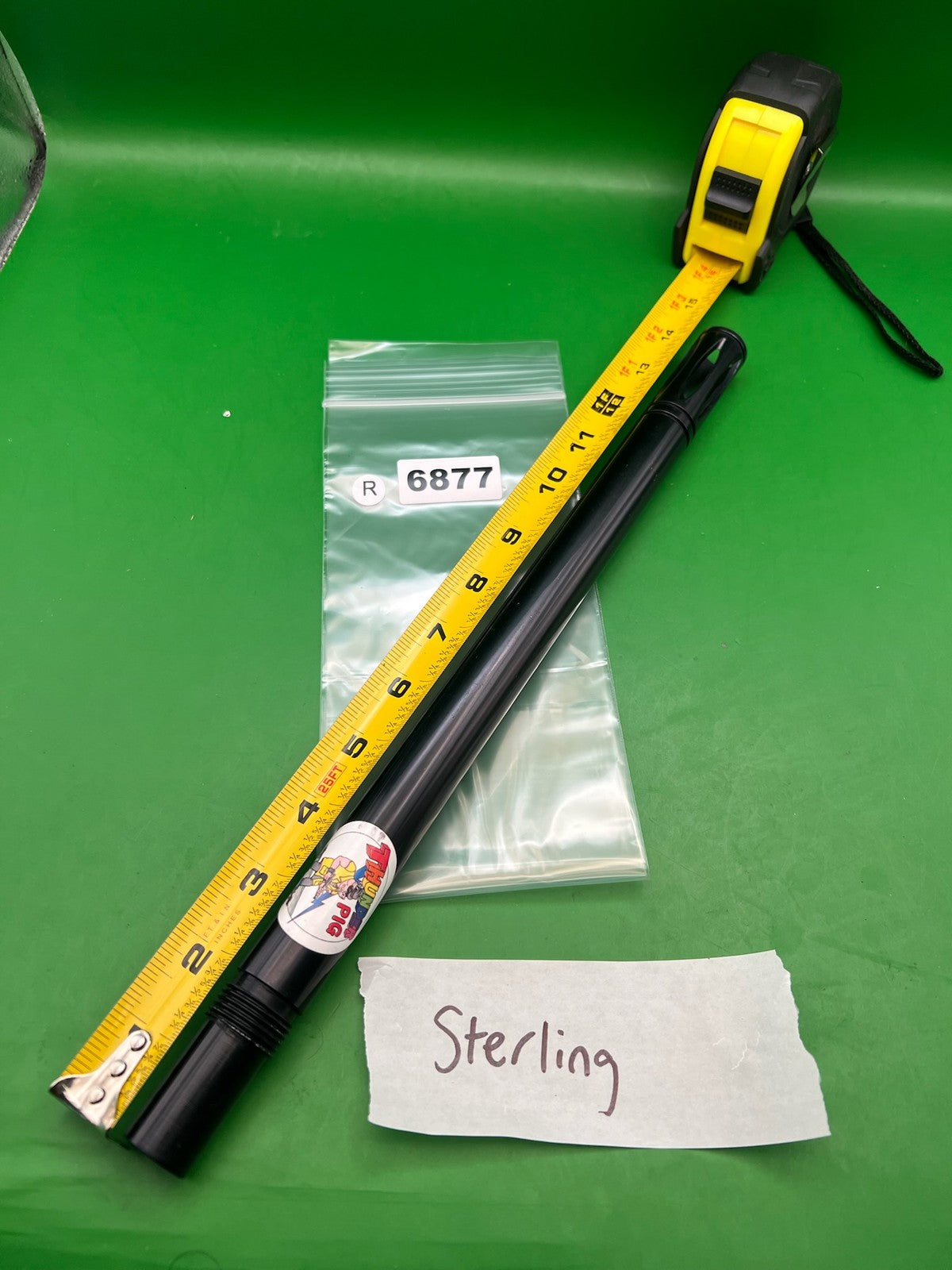 Sterling Paintball Barrel Back Black 14" .694 Bore
