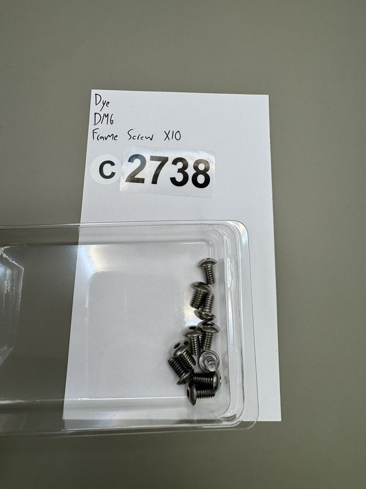 Dye DM6 Paintball Frame Screw X10
