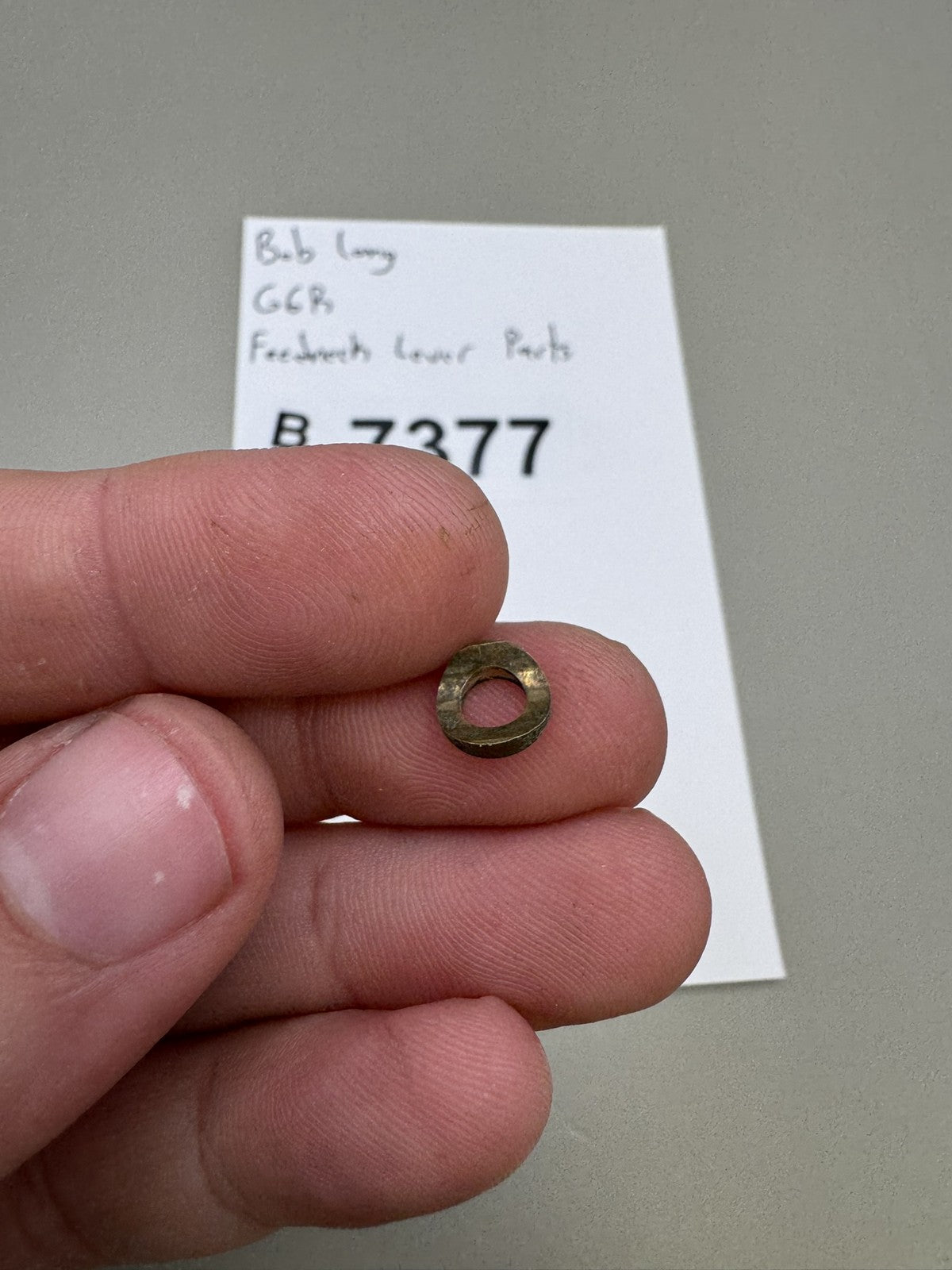 Bob Long G6R Feedneck Lever Hardware Parts Brass
