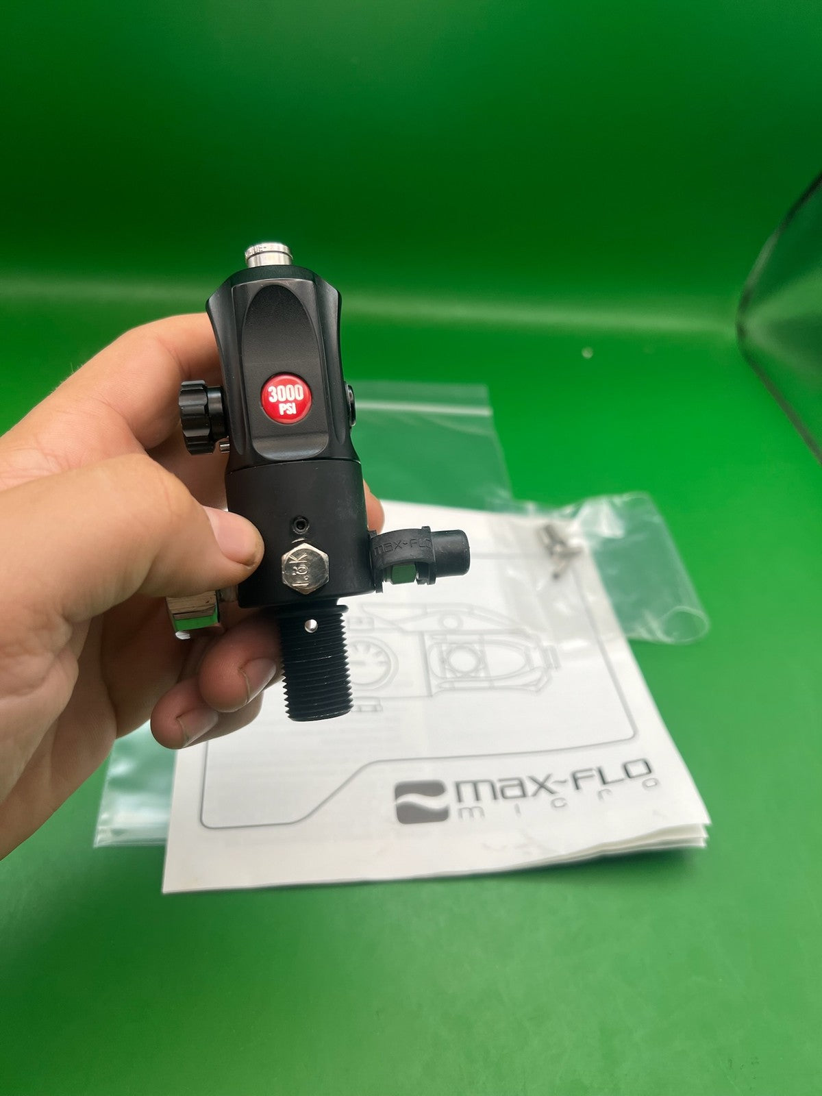 Smart Parts Max-Flo Micro HPA Regulator Black