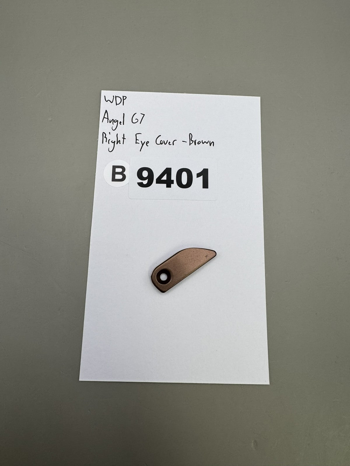 WDP Angel G7 Right Eye Cover -Brown