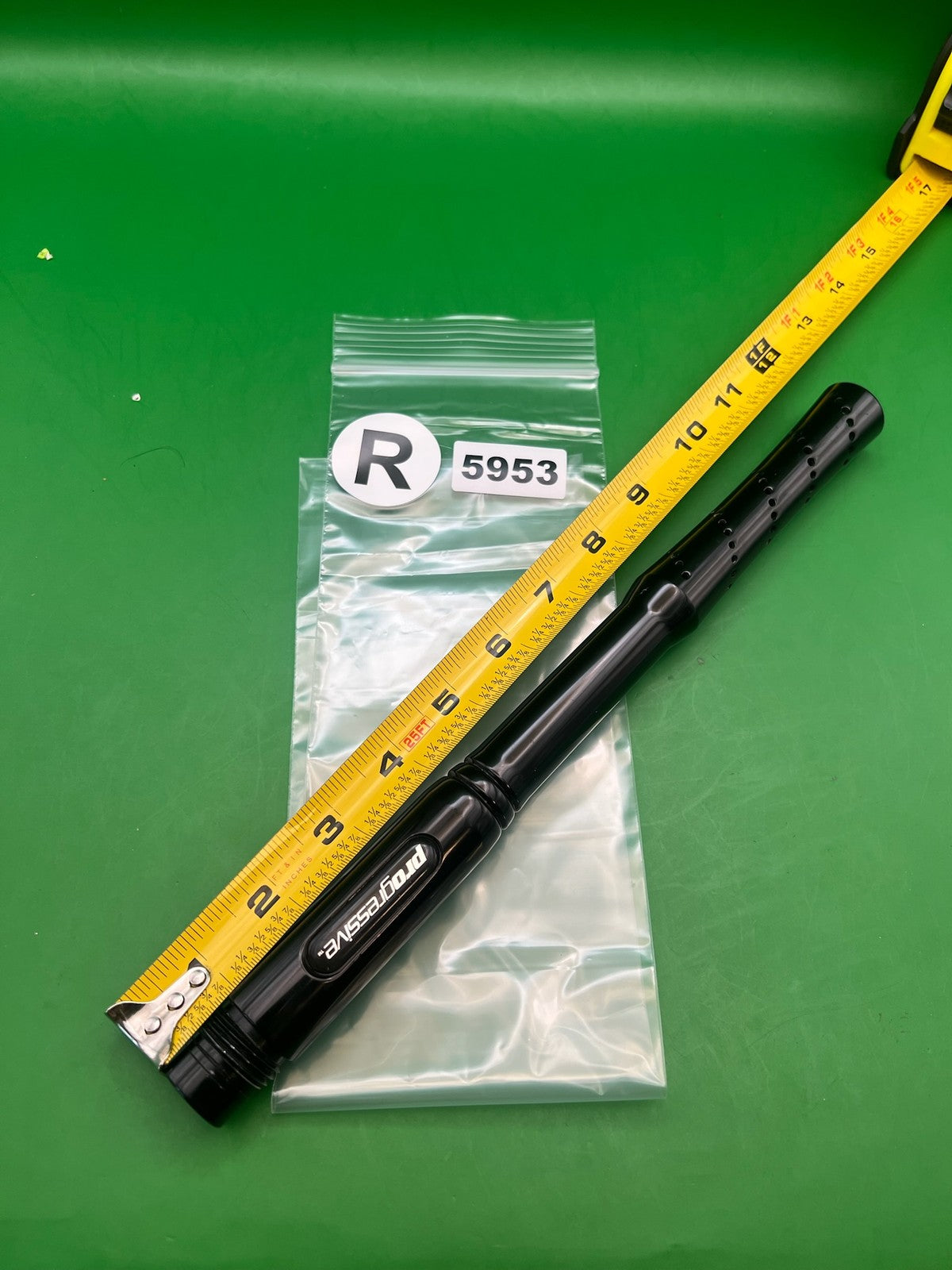 Ion Luxe Smart Parts Progressive Barrel 14" .692 Black - used paintball barrel - black