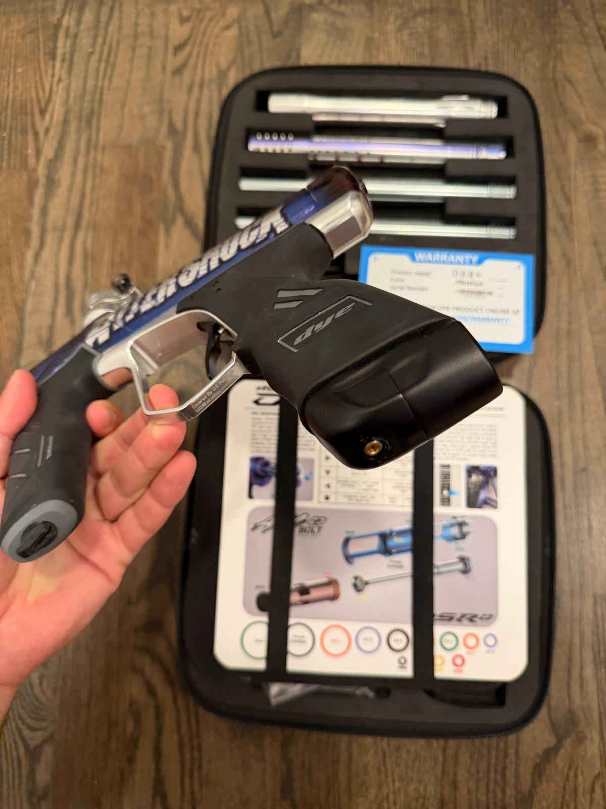 Aftershock Dye DSR Paintball Marker