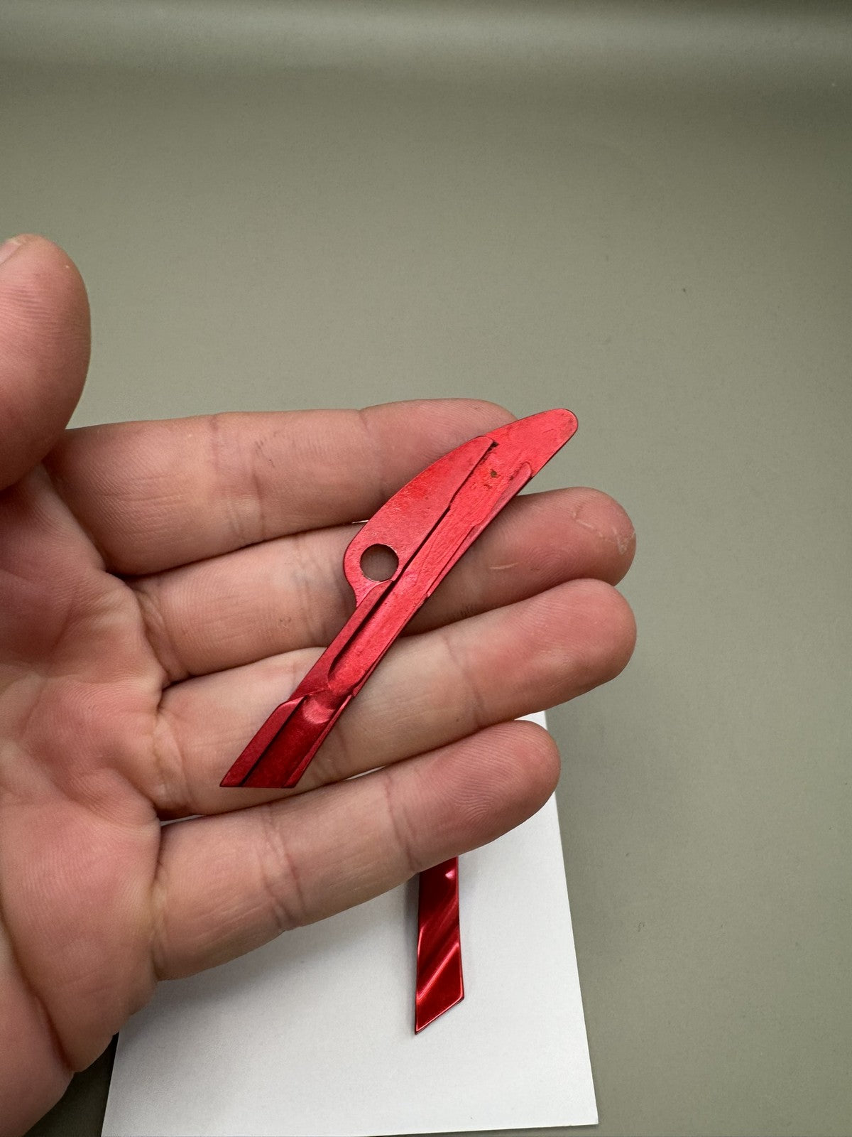 Planet Eclipse Ego 7 Eye Covers Red Anodized Aluminum Pair