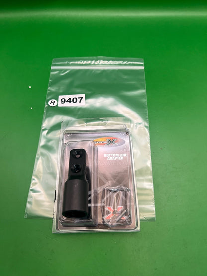 System X NOS Bottom Line ASA Adapter Black w/ Hardware