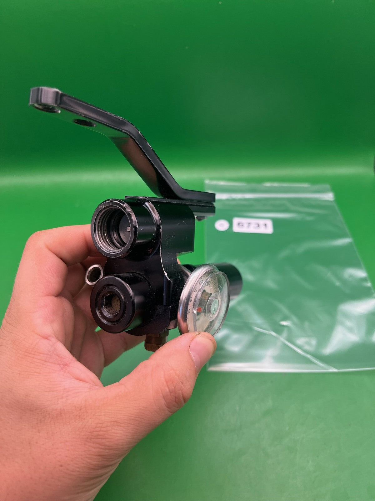 Smart Parts Max Flo Reg - used paintball regulator - black