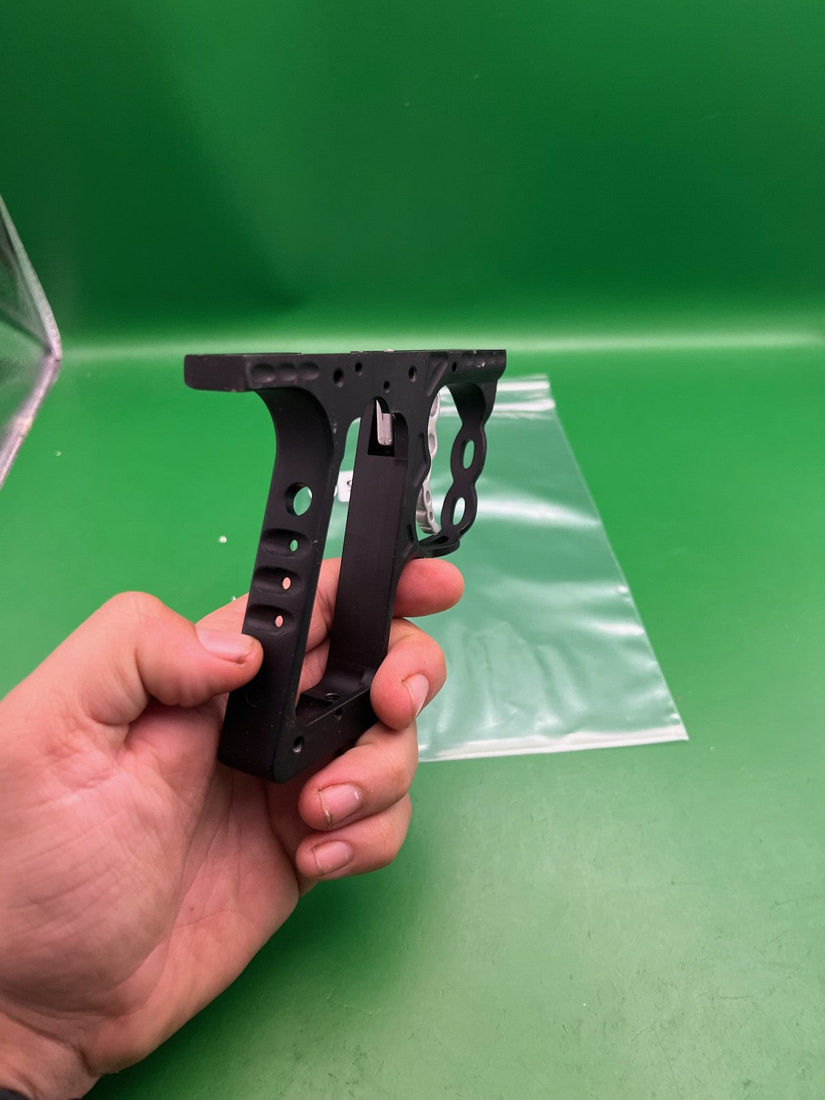 WDP Angel LCD Chain Trigger Frame Black Aluminum Paintball Marker