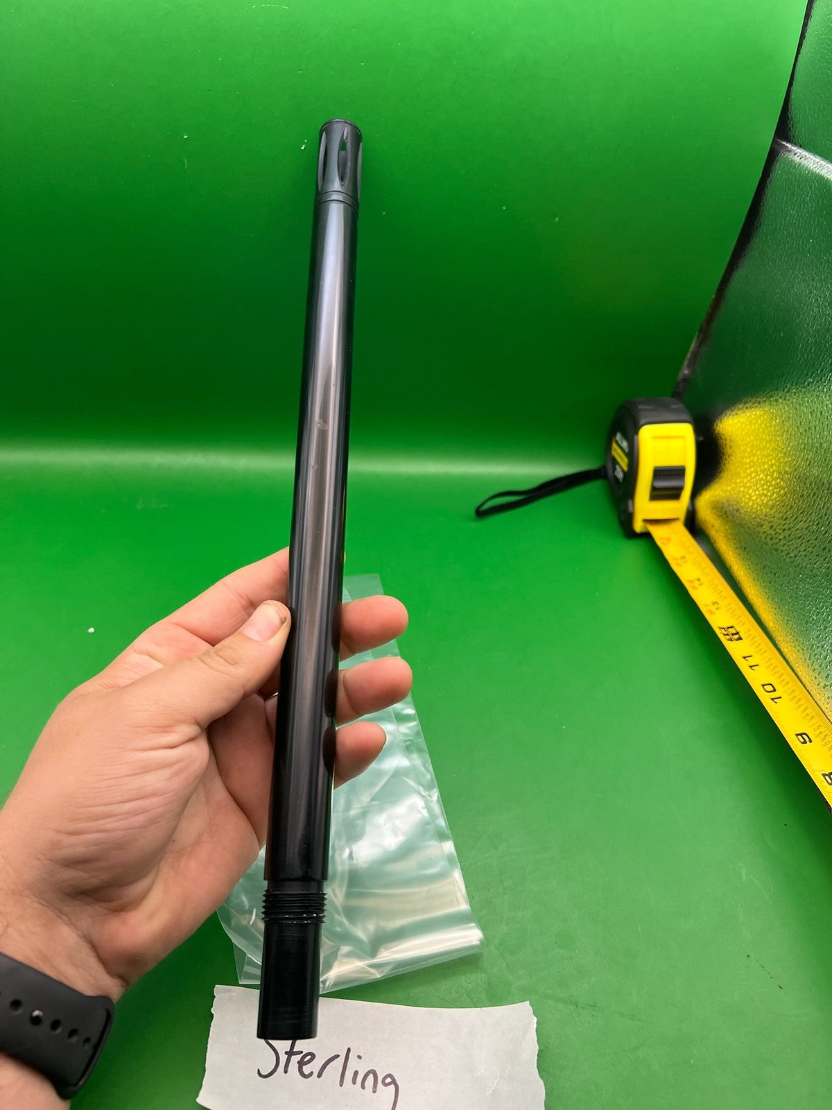 Sterling Paintball Barrel Back Black .693 Bore 16"